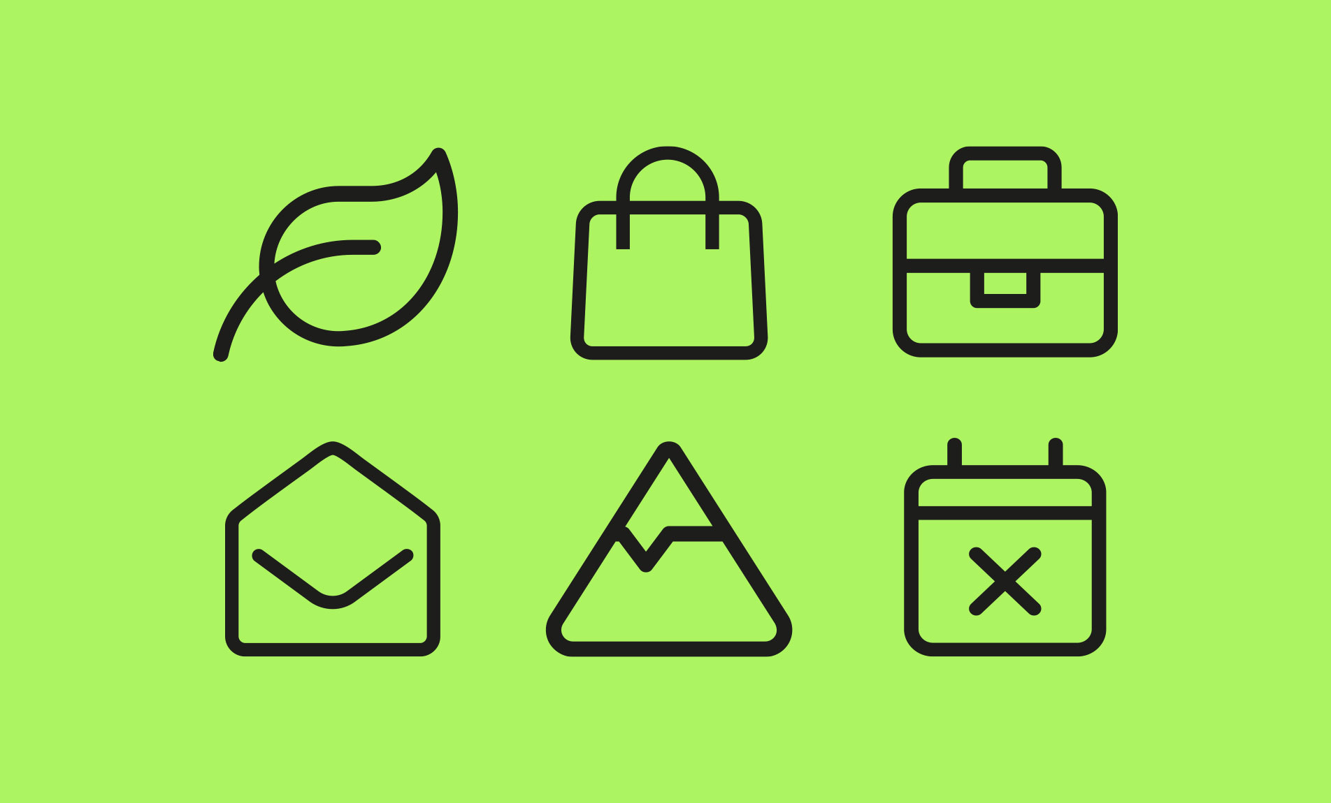 Preview of icon design