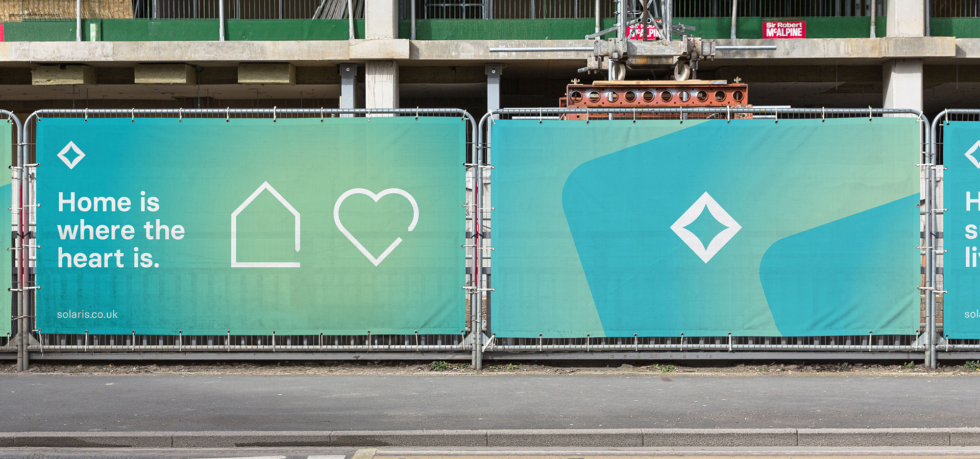 Hording banner design